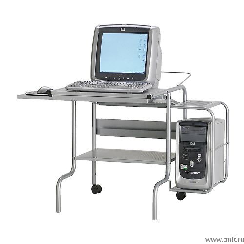 Компьютерный стол икеа серый